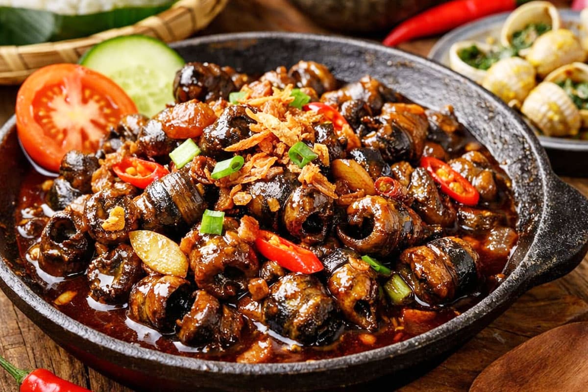 Krengsengan Bekicot: Indonesia’s Bold Take on Escargot